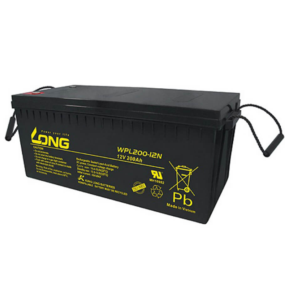 Ắc quy 12V-200Ah Long WPL200-12N